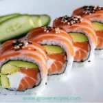 avocado and salmon roll