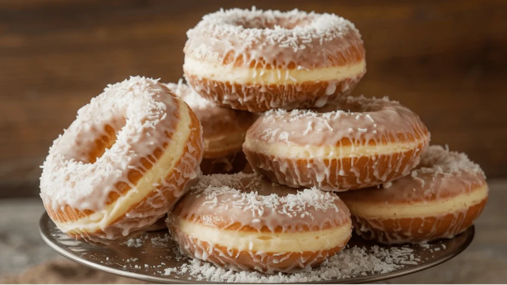 Cream-Filled Doughnuts